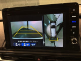 全方位モニターがついています! 車の周囲を360&deg;安全確認できるので、普段の駐車はもちろんの事、縦列駐車や幅寄せの際にも活躍してくれますよ。