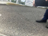 小さな傷があります