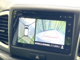 【全方位モニター用カメラ】専用のカメラにより、上から見下ろしたような視点で360度クルマの周囲を確認することができます☆死角部分も確認しやすく、狭い場所での切り返しや駐車もスムーズに行えます。