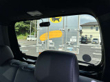 前だけではなく後方にもドライブレコーダーが装備されています!