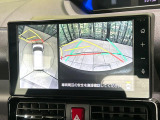 【パノラマモニター】専用のカメラにより、上から見下ろしたような視点で360度クルマの周囲を確認することができます☆死角部分も確認しやすく、狭い場所での切り返しや駐車もスムーズに行えます。