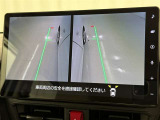 サイドモニターがあれば、見えにくい側方下部も確認可能できます。