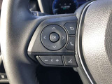 【ステアリングスイッチ】左です。ハンドルから手を離さず、運転に集中したまま手元でオーディオ操作等ができます。