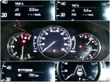 メーター内には、外気温・平均車速・平均燃費・瞬間燃費・走行可能距離のECO情報が表示できる機能があります!