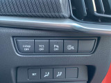 運転席回りのスイッチで安全装備のON/OFFも簡単に!