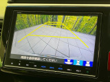 【バックカメラ】駐車時に後方がリアルタイム映像で確認できます。大型商業施設や立体駐車場での駐車時や、夜間のバック時に大活躍!運転スキルに関わらず、今や必須となった装備のひとつです!