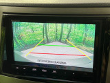 【バックカメラ】駐車時に後方がリアルタイム映像で確認できます。大型商業施設や立体駐車場での駐車時や、夜間のバック時に大活躍!運転スキルに関わらず、今や必須となった装備のひとつです!