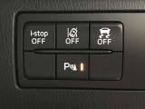 運転席回りのスイッチで安全装備のON/OFFも簡単に!