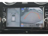 「アラウンドビューモニター」・・・上空から見た映像で車庫入れ簡単♪♪