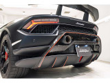 Tailpipes in dark grey matt