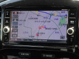 【ナビ】メモリーナビ(MM518D-W)付きです。目的地を設定すれば初めての場所でも簡単に行くことができます。もちろん音楽だって聴けちゃいます♪