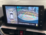 【パノラミックビューモニター】専用のカメラにより、上から見下ろしたような視点で360度クルマの周囲を確認することができます☆死角部分も確認しやすく、狭い場所での切り返しや駐車もスムーズに行えます。