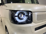 LEDヘッドライトで夜道も安心!
