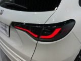 視認性がいいテールランプ。後続車にも存在をアピール。