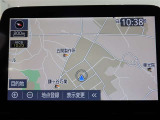 ナビゲーション付き。タッチパネル式で使いやすく、お出かけもラクラクです。