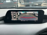 360&deg;モニター付き!コーナーセンサーと連動して運転を快適にサポート!