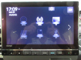 純正ギャザズ9インチメモリーナビ(LXU-237NBI) フルセグTVを装着しています。