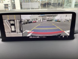 360&deg;ビュー装備です。狭い場所での車庫入れや切り替えしの時など目で見て確認できるので便利ですね。