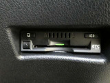 ETC車載器付きです。高速道路の料金所もスムーズに通過できます。