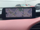10.25インチのマツダコネクトは画面も大きくとても見やすくなっております。
