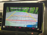 【バックカメラ】駐車時に後方がリアルタイム映像で確認できます。大型商業施設や立体駐車場での駐車時や、夜間のバック時に大活躍!運転スキルに関わらず、今や必須となった装備のひとつです!
