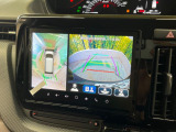 【全方位モニター用カメラ】専用のカメラにより、上から見下ろしたような視点で360度クルマの周囲を確認することができます☆死角部分も確認しやすく、狭い場所での切り返しや駐車もスムーズに行えます。