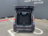 大きく開くリヤハッチ,荷物スペースも確保できます