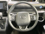 【ステアリングスイッチ】運転中、前方から目線をそらすことなく、オーディオ等の操作が可能な便利機能!安心&快適なドライブを演出してくれます♪
