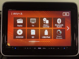 【オーディオ機能】オーディオは、フルセグTVの他にDVD/CDプレーヤーを装備♪もちろんFM/AMラジオもお聞きいただけますよ♪