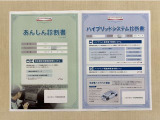 「サポカーあんしん診断」「ハイブリットシステム診断」実施済み。安心安全にお乗り頂けるようトヨタ専用診断機器で綿密にシステムを点検しています。