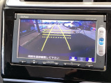 便利な3ビュー切り替え、ガイド線表示付きのバックカメラです!後退時、後方の視界をサポートします!