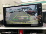 バックモニター付きで駐車も安心!