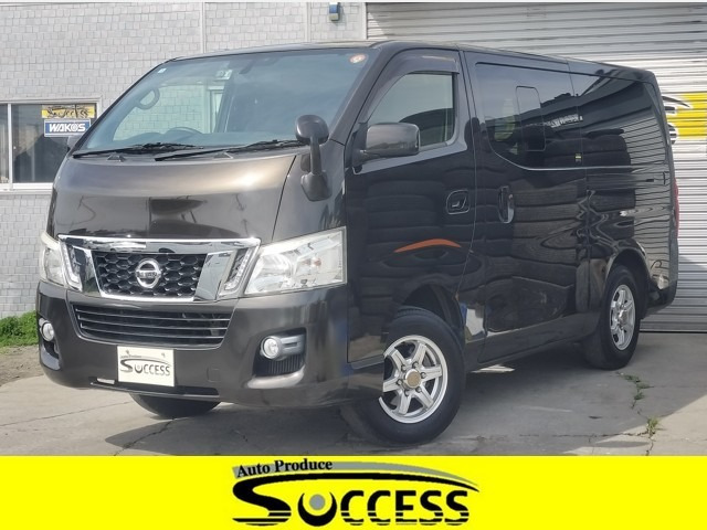 NV350キャラバン 2.5 プレミアムGX ロング ディーゼル 4WD 本州仕入れ ベッドキット ...
