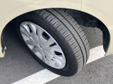 大きめのタイヤでしっかりと踏ん張ります