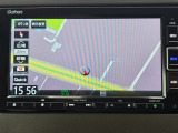 7インチ純正メモリーナビ(VXM-214VFi)を装着しています。目的地設定やルート案内もスムーズに行えます。