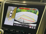 【パノラミックビューモニター】専用のカメラにより、上から見下ろしたような視点で360度クルマの周囲を確認することができます☆死角部分も確認しやすく、狭い場所での切り返しや駐車もスムーズに行えます。