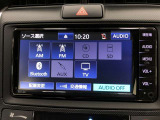 ラジオ、ワンセグテレビ、CD再生、SD再生(音楽)、Bluetoothオーディオが使用可能です。詳しい仕様については、展示店舗までお尋ねください。