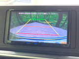 【バックカメラ】駐車時に後方がリアルタイム映像で確認できます。大型商業施設や立体駐車場での駐車時や、夜間のバック時に大活躍!運転スキルに関わらず、今や必須となった装備のひとつです!