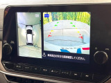 【アラウンドビューモニター】専用のカメラにより、上から見下ろしたような視点で360度クルマの周囲を確認することができます☆縦列駐車や幅寄せ時に活躍してくれます♪