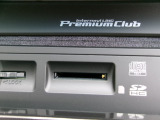 SDカードに対応しています。