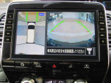 アラウンドビュー☆空から見下ろすような視点で、スムーズな駐車と安全確認をサポート!運転の心強い味方になってくれます♪
