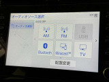 お気に入りの曲をBluetoothで再生できます♪ ドライブがさらに楽しくなりますよ♪