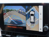 「パノラミックビューモニター」でクルマを真上から見るように周囲を確認でき、駐車の際に大活躍☆