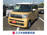 令和7年式 スペーシア ハイブリッドX 入荷です。 色はイエロー/ベージュ♪ 衝突被害軽減ブレーキ リモコンキー 全方位ナビ