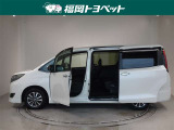 両側パワースライドドア付きだから、狭い駐車スペースなどでの 乗り降りラクラク!小さなお子さまのいるご家庭には嬉しい装備。