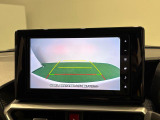 バックカメラが連動しているので後方の安全もナビゲーションのモニターを通じて確認できます♪