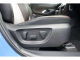 運転席にはパワーシートが付いております。パワーシートは指先1つで操作出来るためチカラの弱い女性の方でもシートに座ったまま操作出来ます♪
