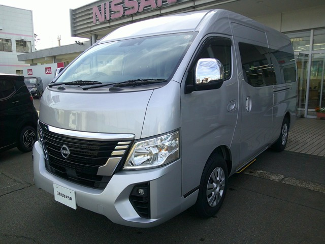 NV350キャラバンマイクロバス 2.5 GX スーパーロング ワイド ハイルーフ 4WD 