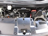 自慢のエンジンはパワードbyHONDAです。精度とバランスにこだわって、低回転からスムースなパワーを発揮します。