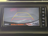 バックガイドモニターで、後方を確認しながら安心して駐車することができます。運転初心者も熟練者も必須の機能ですよ!